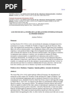 Los Inicios de La TeorÍa de Las Relaciones Internacionales El Primer Debate