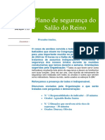 Plano de Segurança Do Salão Do Reino: André Caires