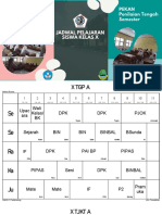 Berlaku Dari 5 S.D 9 September 2022: Jadwal Pelajaran Siswa Kelas X