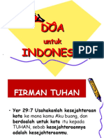 Doa Untuk Indonesia