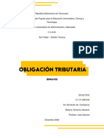Obligacion Tributaria (ENSAYO - )