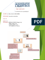 Curso: Docente: Especialidad: Ciclo: Grupo: Integrantes: Tema: Planificación