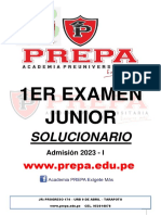 Prepa 1er Examen Junior Solucionario