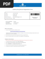 LabCorp Web COC Authorization Form | PDF