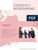 Etiqueta y Bioseguridad