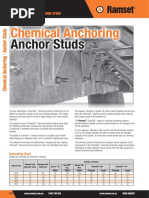 Chemical Anchoring: Anchor Studs