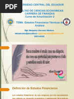 Clase 2° Estados Financieros y Tecnicas de Analisis
