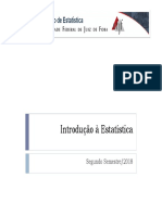 Introdução À Estatística: Segundo Semestre/2018