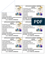 Odonai Odonai: Articulos de Limpieza Y Jarceria Articulos de Limpieza Y Jarceria