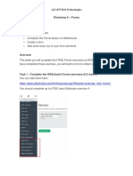Workshop 6 - Forms