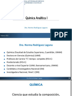 Química Analítica I: Dra. Norma Rodríguez Laguna