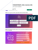 Instalación IPTVSMARTERS (PC, MAC, Android, iOS) : PASO 1: Descargar e Instalar La App IPTV SMARTERS