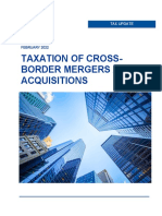 Taxation of Cross-Border Mergers and Acquisitions: February 2022