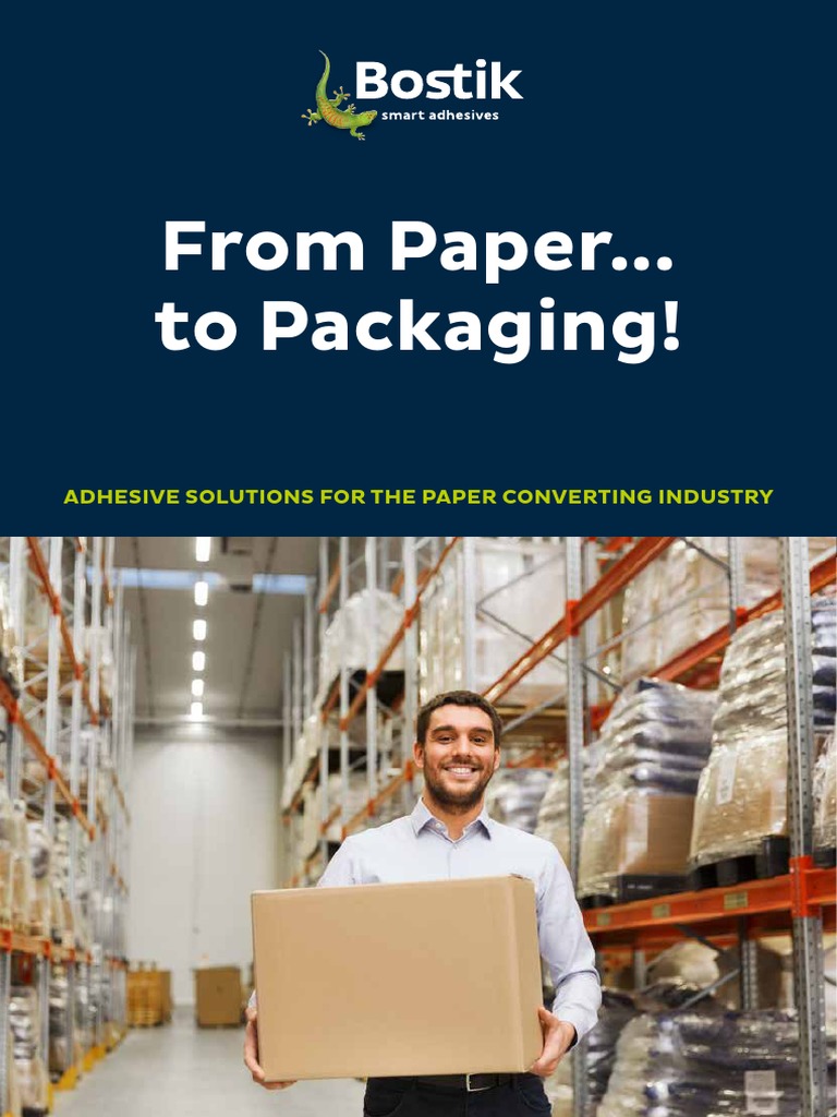Bostik Paper Converting Industry | PDF | Adhesive | Adhesion