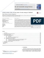 Critical Review of The Current Status of Solar Energy in Thailand (Renewable and Sustainable Energy Reviews, Vol. 58) (2016) PDF