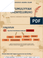 Syumuliyyah (Menyeluruh) (24.11)