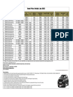 Sonet New Price List Jan 2023