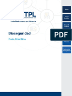 Bioseguridad: Guía Didáctica