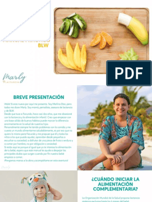 MANUAL BLW 2da Edición Hiam6f, PDF, Alimentos