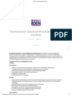 Technischer Zeichner - Produktdesigner (M - W - D)