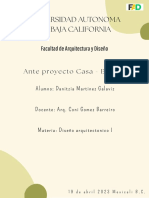 Universidad Autonoma de Baja California: Facultad de Arquitectura y Diseño