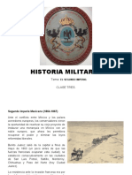 HISTORIA MILITAR II, CLASE No. TRES (2)