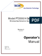 PT2000H Wireless Gas Detection and Data Logging 