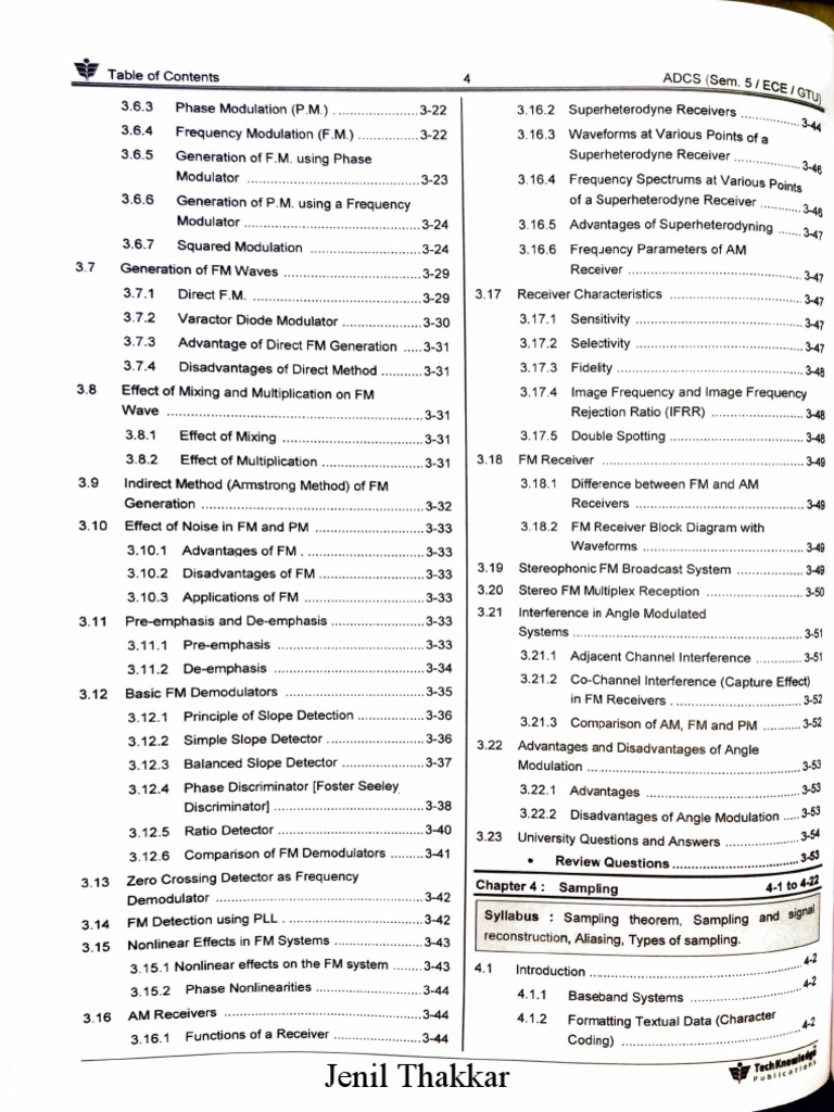 Chapter 4 - Sampling | PDF | Detector (Radio) | Sampling (Signal ...