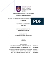 Portable Vacuum Mini Project Proposal