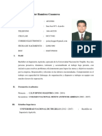 CV Actualizado JAVIER