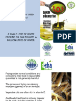 6035 - Recycling of Cooking Oil