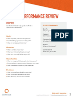 GOOD Performance Review