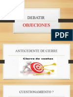 Manejo de Objeciones