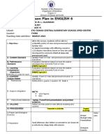 Lesson Plan in English (Elementary) Pang Cot2