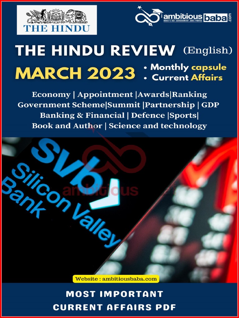 The hindu review march 2023 by ambitious baba pdf
