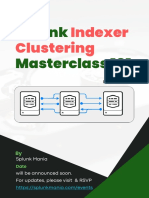 Splunk Indexer Clustering Masterclass 101