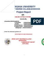 Telangana University Project Report: SRNK Govt Degree College, Banswada