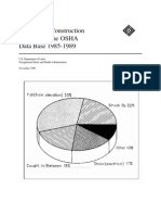 Analysis of Construction Fatalities - The OSHA Data Base 1985-1989