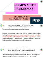 MUTU PUSKESMAS