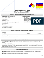 0 Material Safety Data Sheet: Alpha-Ketoglutaric Acid MSDS