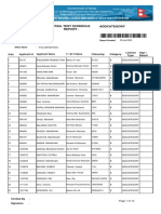 Trail Test Schedule Report - Addcategory: Sign / Result License Type Category