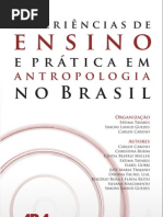 Experiencias de Ensino e Pratica Da Antropologia No Brasil Livro Aba