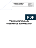 12.0 Prestamo de Herramientas