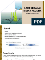 Laut Sebagai Media Akustik