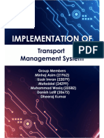 Manage University Transportation with TMS
