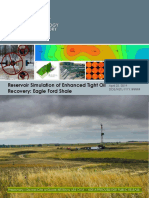 Reservoir Simulation of Enhanced Tight Oil Recovery: Eagle Ford Shale