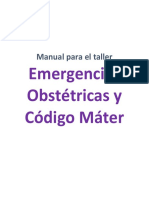Manual para El Taller: Emergencias Obstétricas y Código Máter
