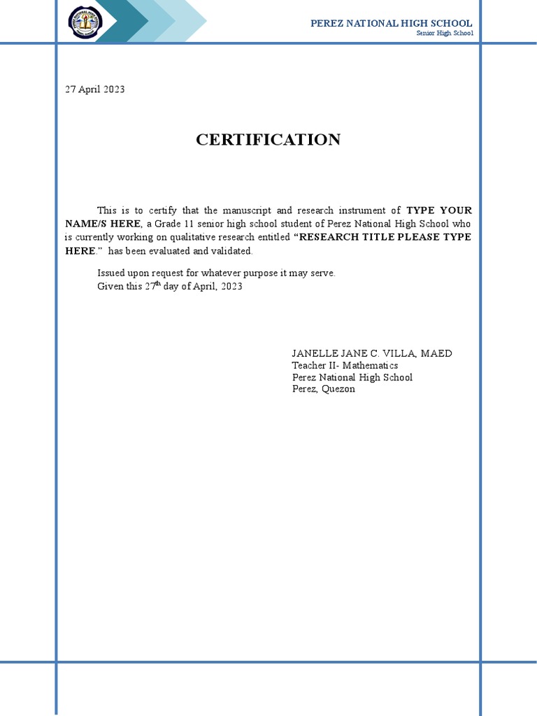 Certificate of Instrument Validation JJCV PDF