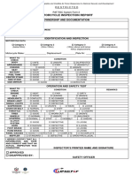 PAF RSC System Form 2 Motorcycle Inspection Report
