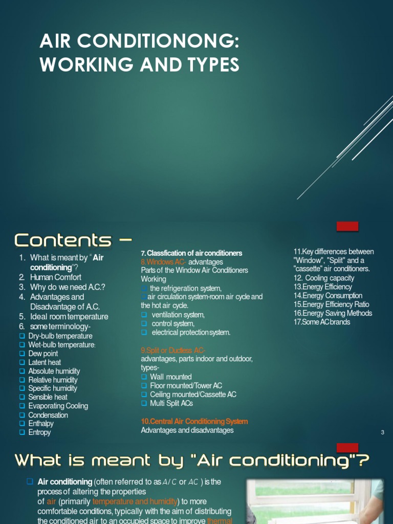 Airconditioning | Download Free PDF | Air Conditioning | Humidity